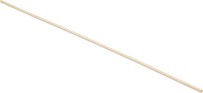 Dowel Rods Wood Sticks Wooden Dowel Rods 3/16 x 24 Inch Unfinished Hardwood Sticks for Crafts and DIY'ers 250 Pieces by Woodpeckers