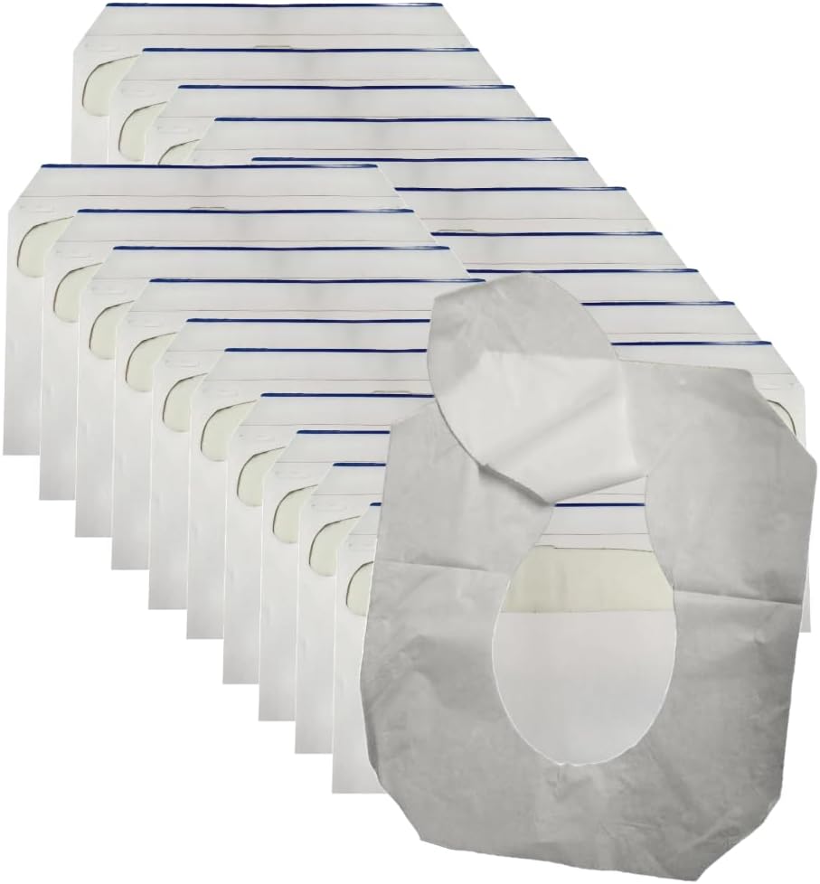 Paper Toilet Seat Covers - Thick Flushable Half-Fold Paper Disposable Toilet Seat Dispensers Cover Liners for Travel & Public Restroom Toilet Bowls (5000)