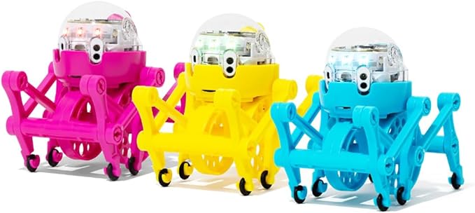 Crawler for Evo Robot - Interactive Programming Accessory, Enhances STEM Education, Develops Critical Thinking, Ideal for Kids Ages 8-13, Surprise Colors, 6 Kits, Evo Required Not Included