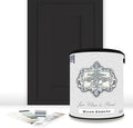 ALL-IN-ONE Paint, Durable cabinet and furniture paint. Built in primer and top coat, no sanding needed. Includes our 30 featured color card - Warm Embers (warm black), Gallon