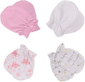Unisex Baby Cotton Scratch Mittens For Newborn Baby Boys Girls Mittens Accessory 0-6 Months