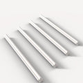 Classic Building Axle Bulk, 16L 10 Piece, Compatible with Lego Parts and Pieces:(Colour:White)