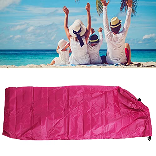 Inflatable Loungers Portable Foldable Air Sofa, Comfort, No Pump Required, Easy to Move, Pool Parties, Ideal for Outdoor Supplies, Rose Red, 240x70cm, 438g