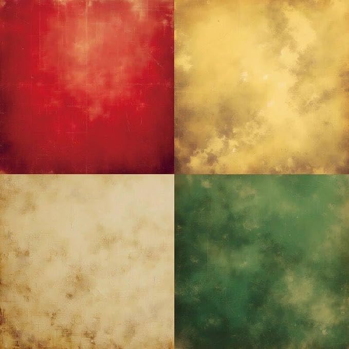 Scrapbook Paper 6×6 Yellow,24 Sheets Single-Sided Color Patterned Paper Scrapbooking CardStock Papers Pad for Holiday Cardmaking DIY Origami Journaling.