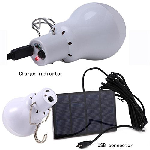 Solar Powered Lamp Remote Control Portable Led Bulb Lights Solar Energy Panel Led Lighting for Camp Tent Night Fishing Emergency Lights Flash 350LM(Pack of 1+Remote Control) - color: Pack of 1+Remote Control