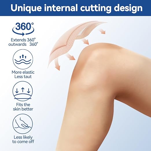 Dimora Silicone Super Absorbent Wound Dressings - Gentle Adhesive Bandages with Ultrasorb Polymer,Heavy Exudate Wound Care Pads 5"X 5" 10 Packs