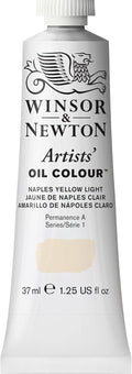 Winsor & Newton Artists' Oil Color, 37ml (1.25 oz) Tube, Naples Yellow Light