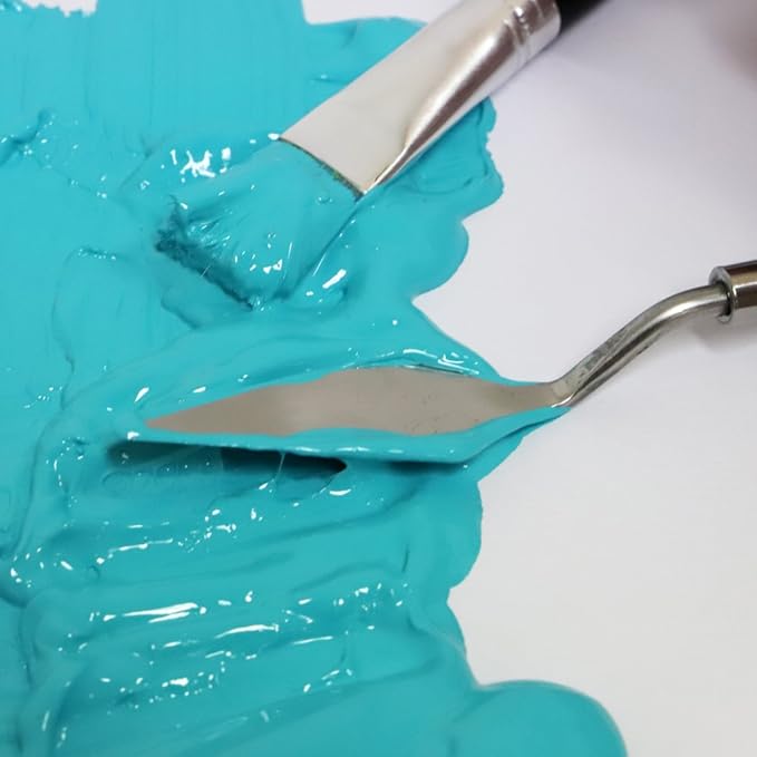 Mont Marte Discovery School Acrylic, Turquoise, 1/2 Gallon (2 Liter). Ideal for Students and Artists. Excellent Coverage and Fast Drying. Pump Lid Included.