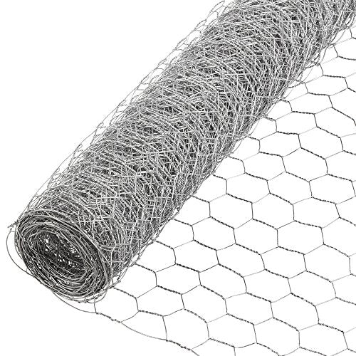 YARDGARD 308431B Fence, 48" x 50', Color - Galvanized - size: 48 Inches x 50 Feet