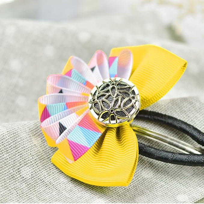 LIUYAXI 2" X 50 Yards Solid Yellow Grosgrain Ribbon, Perfect for Crafts, Wedding Decor, DIY Hair Accessories, Sewing, Gift Package Wrapping and More