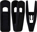 Black Velvet Hangers Clips (80-Pack), Non-Slip Strong Velvet Hangers Clips for Velvet Skirt Hangers, Velvet Pants Hanger Velvet Clips Fit for Thin Velvet Clothes Suit Hangers