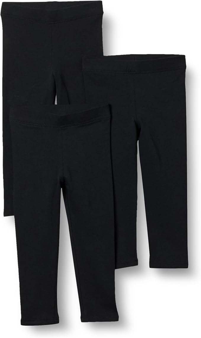 Amazon Essentials Girls and Toddlers' Leggings, Multipacks
