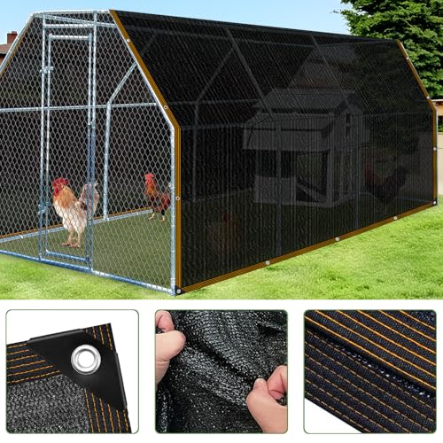 Shade Cloth - for Garden 90% Plant Shades Mesh Tarp with Grommets Outdoor Sun Shades Netting for Chicken Coop Greenhouse Vegetables Pergola Patio Cover - size: 5×6FT