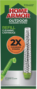 Home Armor Refill Cleaning Cartridge, 1 Pack, For Use with the Power Clean Wand, 2X Cleaning Power of Ordinary Outdoor Cleaners, Single Use Cartridge