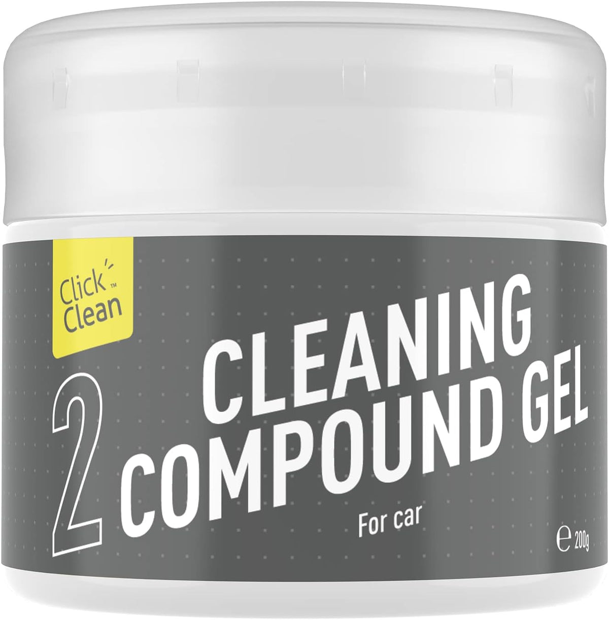 CLICK CLEAN Cleaning Gel for Car, 7oz Car Detailing Tools, Cleaning Putty Gel, Car Interior Cleaner Universal Dust Cleaner for Keyboard, Laptop, Air Vents