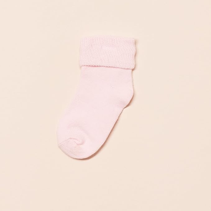 Amazon Essentials Baby Socks, Unisex, Turn Cuff, 6 Pairs
