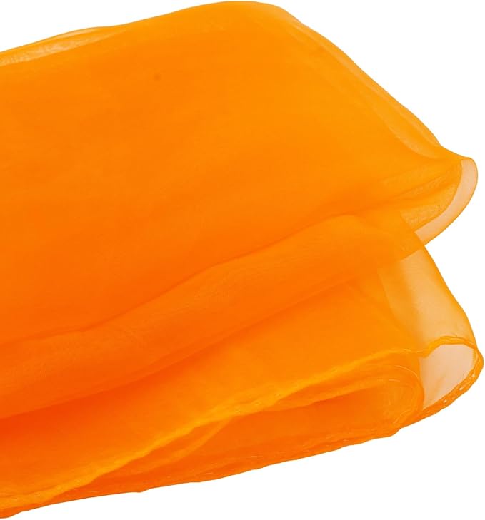 Larcele 12 Pieces Juggling Dance Scarf for Performance Prop Accessory 24 x 24 inches WDSJ-02