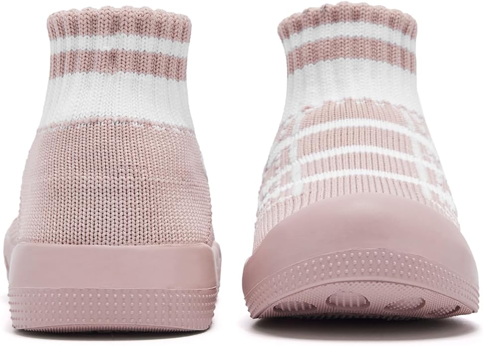 Engtoy Baby Shoes & Socks - Non-Slip Breathable Slippers with Soft Rubber Sole - Baby Boys & Girls Slip On Sneakers