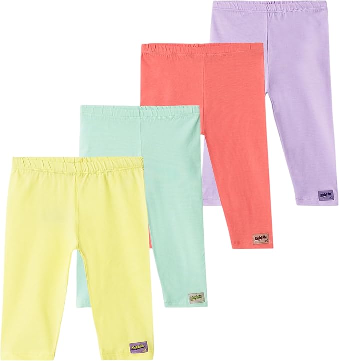 Premium Baby & Toddler Capri Leggings - Soft Cotton Blend, Durable & Perfect for Every Adventure