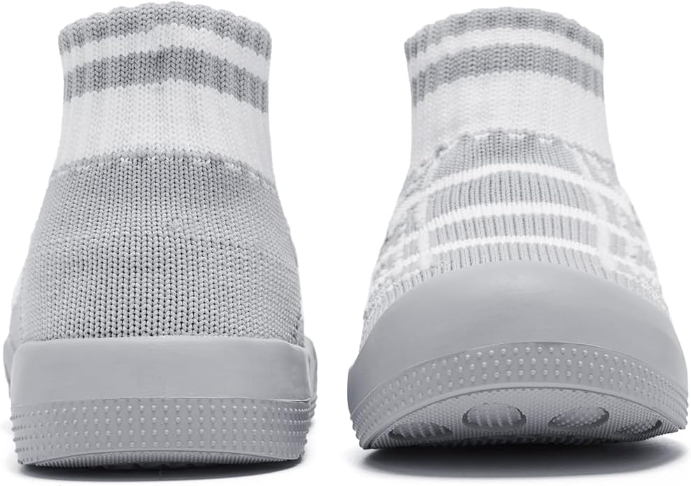 Engtoy Baby Shoes & Socks - Non-Slip Breathable Slippers with Soft Rubber Sole - Baby Boys & Girls Slip On Sneakers