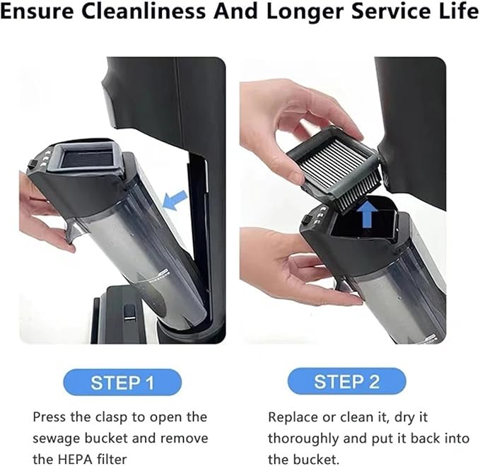 Compatible For TINECO 3.0 Spare Parts Floor Scrubber Roller Brush Filter Accessories Cordless Wet Dry Robot Vacuum Cleaner(G)