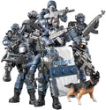 YEIBOBO ! Special Forces Mini Military Action Figure with Weapons and Accessories (Lightning SWAT Team XJ-9902)…