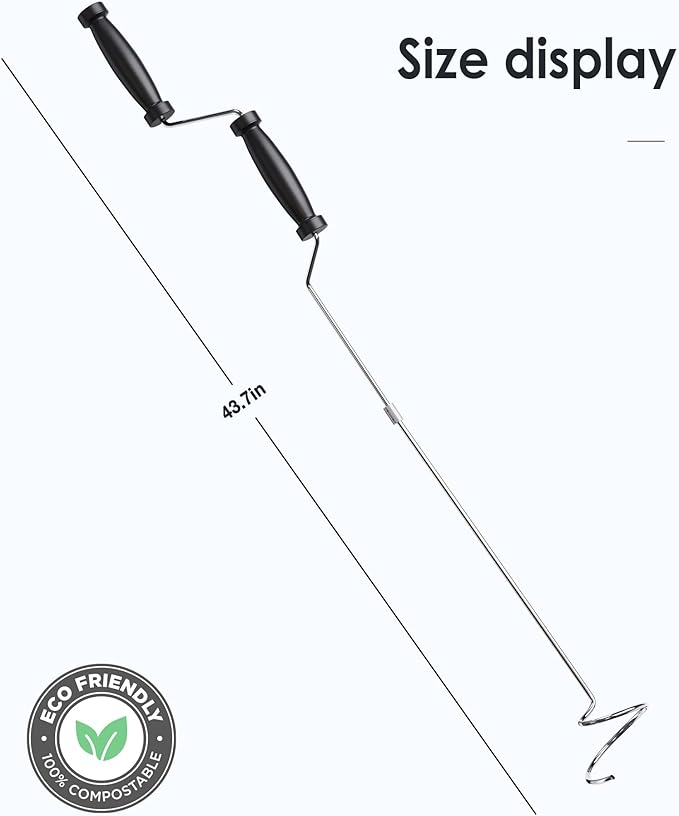 SQUEEZE master Compost Aerator-Compost Turner and Mixing Tool-Compost Aeration Tool