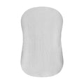 Hooyax Muslin Baby Lounger Cover Soft Organic Cotton Slipcover Fits Newborn Lounger for Baby Boys and Girls (Light Gray)