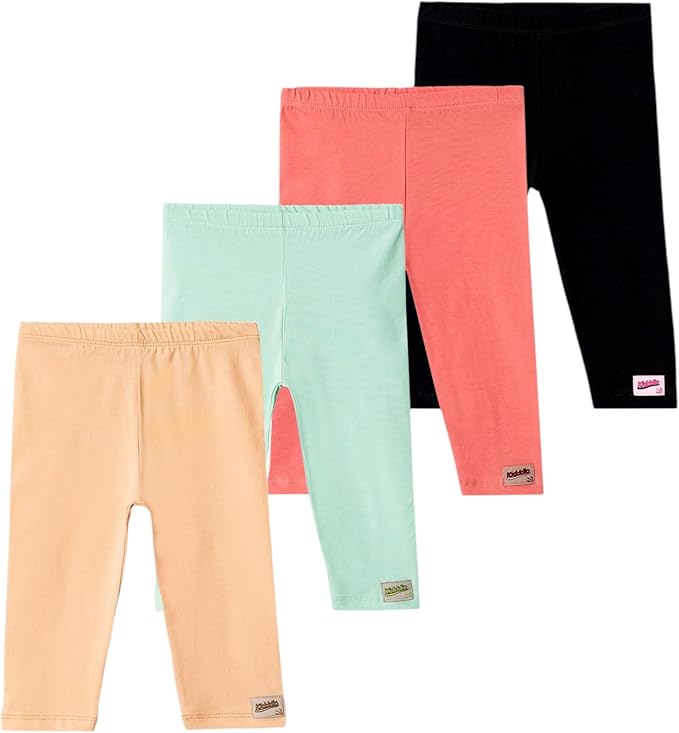 Premium Baby & Toddler Capri Leggings - Soft Cotton Blend, Durable & Perfect for Every Adventure