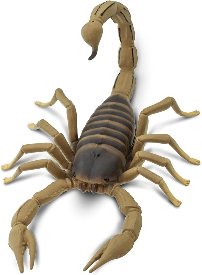 Safari Ltd. Scorpion Figurine - Realistic 7.5" Arachnid Figure - Educational Toy for Boys, Girls, and Kids Ages 3+