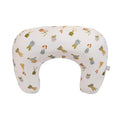 Boppy Nursing Pillow - Ergonomic Bottle & Breastfeeding Pillow with High, Firm, Large Area, Water-Repellent Cushion with Washable Cover; Baby Safety Alliance Verified - Tan Happy Houseplants