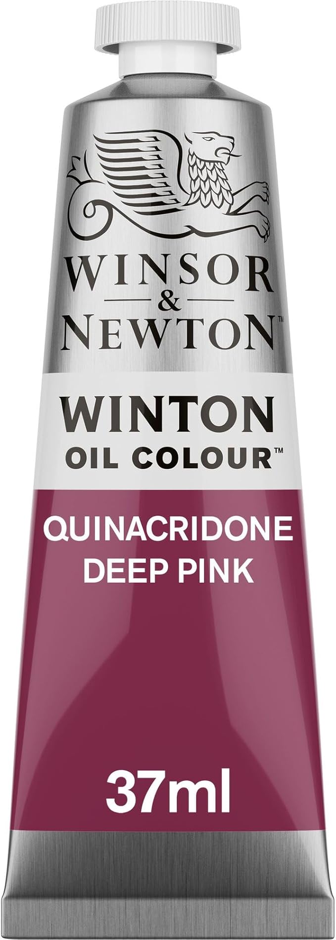 Winsor & Newton Winton Oil Color, 37ml (1.25-oz) Tube, Quinacridone Deep Pink