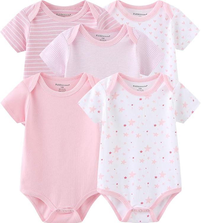 Kiddiezoom Unisex Baby Layette Essentials Giftset Clothing Set 19-Piece For Newborn Baby