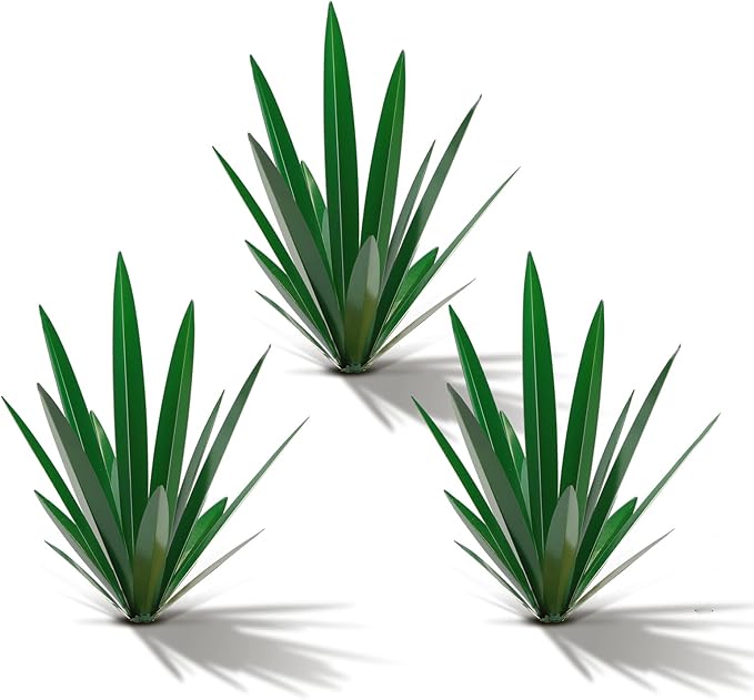 Homight Metal Tequila Country Sculpture DIY Tequila Plant Home Decor Country Tequila Garden Ornament Indooutdoor Statuette Patio Lawn Patio Stake Decoration Gift to The Garden…