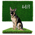 SunTurf Artificial Grass for Dogs, Dog Pee Grass, Fake Grass for Dogs Potty Training, 4x6ft Extra Large Turf Grass, Reusable Puppy Wee Wee Pads, Dog Supplies, Indoor Outdoor - size: 4x6 FT