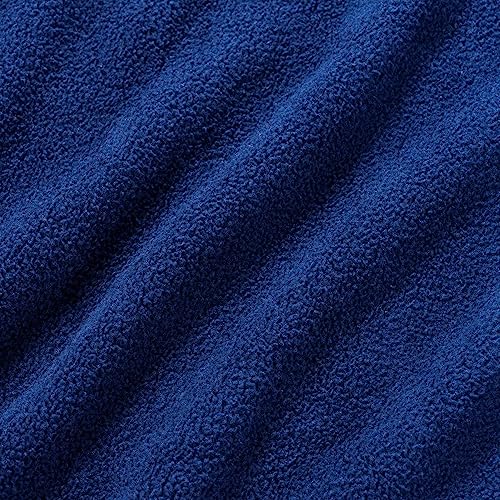 Berkshire Blanket Microfleece Twin Size Bed Blanket Navy,Lightweight Soft Breathable Plush Micro Fleece Blanket for Bed Couch Sofa,60x92 Inches - color: Navy, size: Twin/Twin XL
