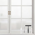 Kromapolis Window Privacy Film Frosted Glass Window Film, Heat Blocking Privacy Film for Glass Windows, Static Cling Non-Adhesive Frosting Window Stickers for Door Home (Frosted, 11.8 x 78.7 inch)