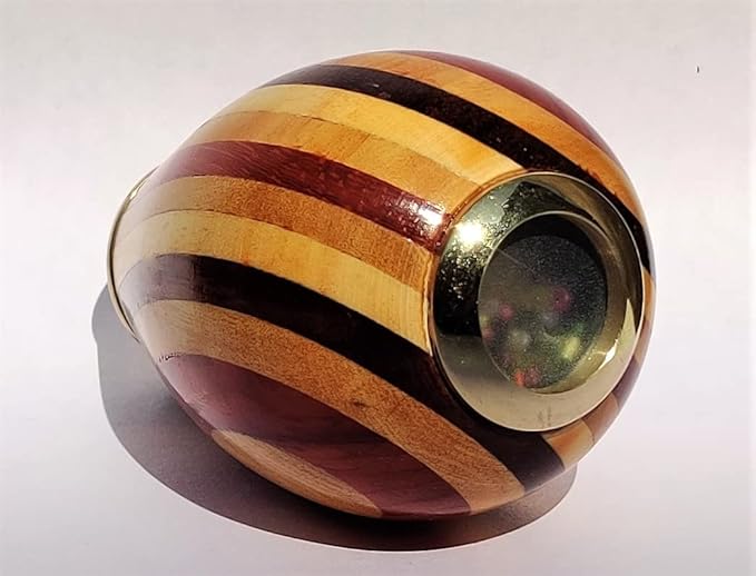 Arch Instruments Egg Shape Wooden Handheld Size Kaleidoscope, Multi, Standard