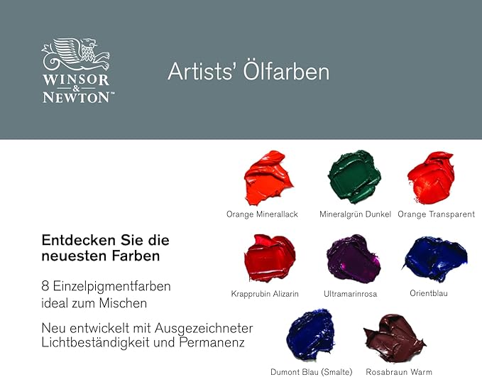 Winsor & Newton Artists' Oil Color, 37ml (1.25 oz) Tube, Ruby Madder Alizarin