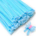 Eppingwin 200pcs Pipe Cleaners, Light Blue Pipe Cleaners Craft Supplies,Chenille Stems for DIY Arts Crafts Project(Light Blue)