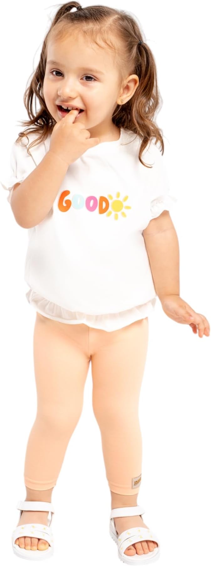Premium Baby & Toddler Capri Leggings - Soft Cotton Blend, Durable & Perfect for Every Adventure