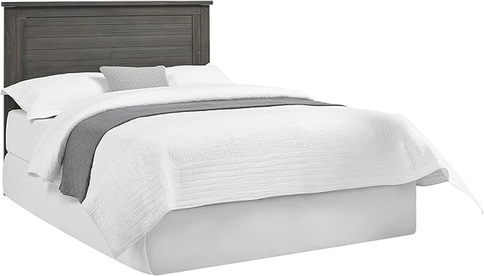 Delta Children Simmons Kids Caden 6-in-1 Convertible Crib with Trundle Drawer, Greenguard Gold Certified, Rustic Grey