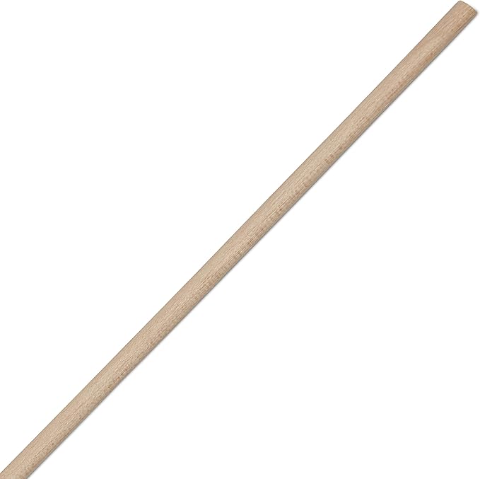 Dowel Rods Wood Sticks Wooden Dowel Rods 1/8 x 36 Inch Unfinished Hardwood Sticks for Crafts and DIYers 500 Pieces by Woodpeckers