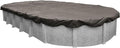 Robelle 18 x 40 ft Extra Heavy Duty Magnesium Winter Oval Pool Cover for Above Ground Pools, 4 ft Overlap (22 x 44 ft Cover Size), Solid 10 x 10 Scrim, 2.91 oz/yd2, 12-Year Warranty, Style: 591840-4A