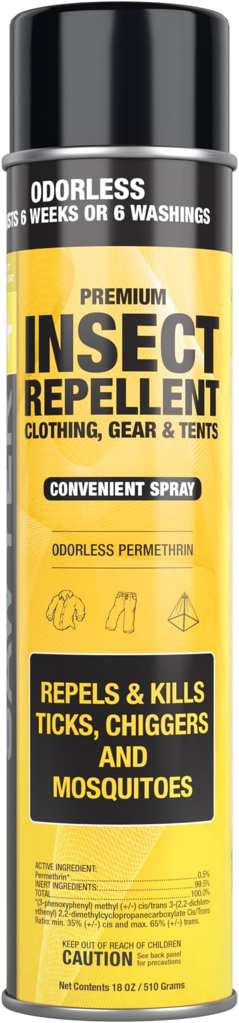 Sawyer Products Premium Permethrin Insect Repellent for Clothing, Gear & Tents