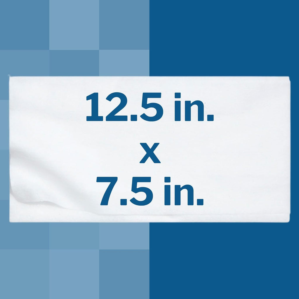 McKesson Washcloth Wipes for Adults, Scented (12 Pack, 576 Washcloths) Disposable Wash Cloths for Body - No-Rinse Formula with Snap Lid - Good for Incontinence and Elderly - 48 Wipes Per Pack