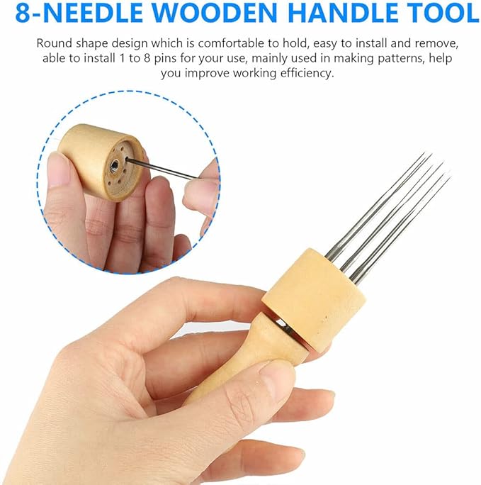 Needle Felting Kit, Needle Felting Wool Roving Set, Needle Felting Starter Kit Wool Felt Tools for Felting Wool DIY Craft Materials Needle Felting Supplies (36 Colors)