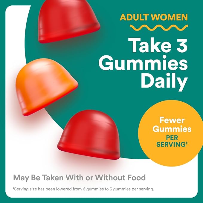 SmartyPants Prenatal Multivitamin Gummies - Improved Formula: Omega 3 (DHA/EPA), Methylfolate, Biotin, Vitamin D3, C, Vitamin B12, B6, Vitamin A, K & Zinc, Gluten Free, 90 Count (30 Day Supply)