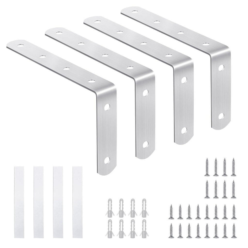 furniture anchors anti-tip baby proofing: Safety Straps Kit for Dresser Secure 400 lbs Bookcase to Wall Cabinet Wall Anchor 4 Pack