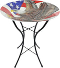 Briarwood Lane Freedom Eagle Glass Birdbath